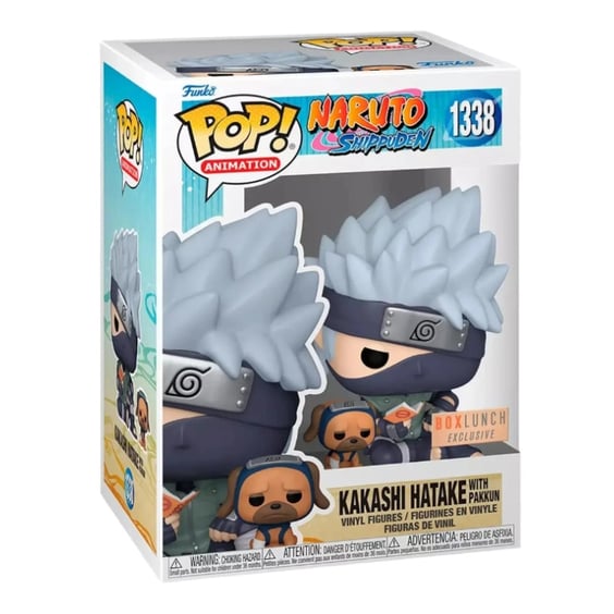 Фигурка Funko POP!: Naruto: Kakashi Hatake w/ Pakkun (BoxLunch Exclusive), (60401) 3