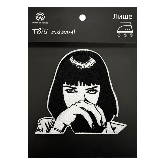 Патч Pulp Fiction: Mia Wallace Face, (6044)
