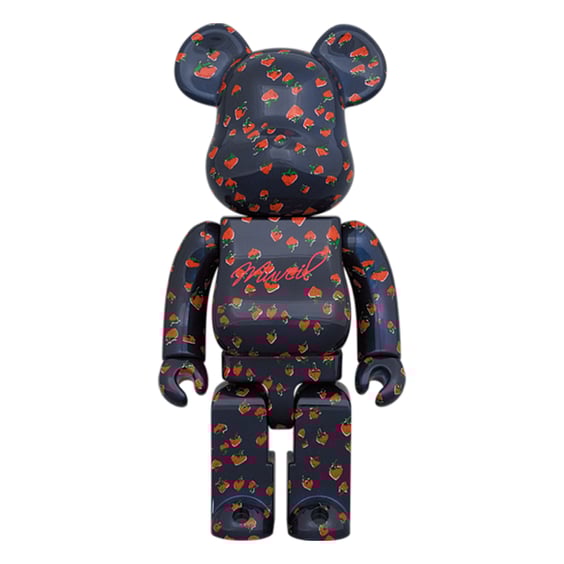 *Original* Be@rbrick: Muveil: Strawberry Pattern (Set) (100% & 400%), (604688) 2