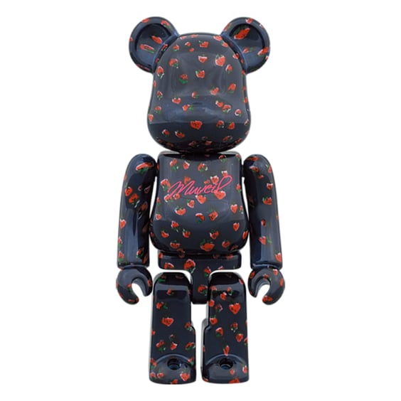 *Original* Be@rbrick: Muveil: Strawberry Pattern (Set) (100% & 400%), (604688) 3