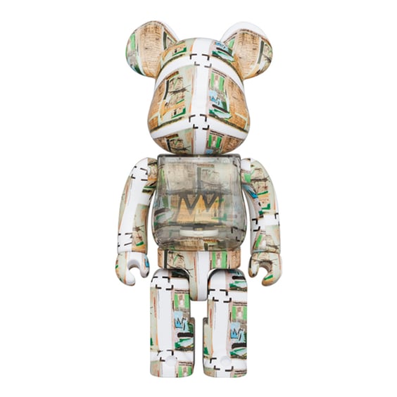 *Original* Be@rbrick: Jean-Michel Basquiat: King Pleasure (Set) (100% & 400%), (605418) 2