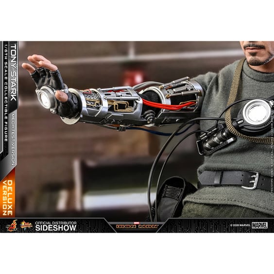 Колекційна фігура Hot Toys: Marvel: Iron Man: Tony Stark (Mech Test) (Deluxe Version), (605863) 8