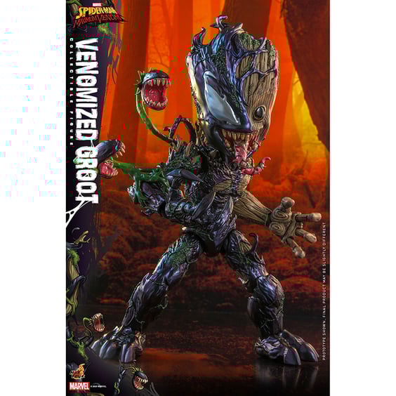Коллекционная фигура Hot Toys: Television Masterpiece: Marvel: Spider-Man: Maximum Venom: Venomized Groot, (605986)