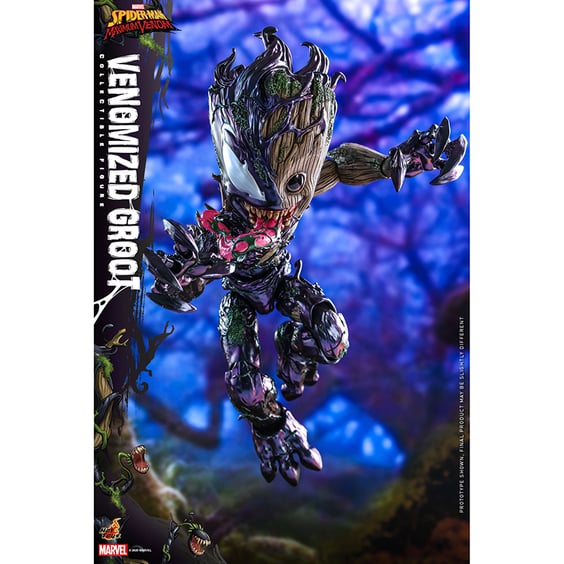 Коллекционная фигура Hot Toys: Television Masterpiece: Marvel: Spider-Man: Maximum Venom: Venomized Groot, (605986) 4