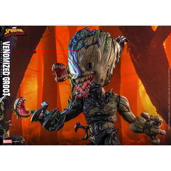 Коллекционная фигура Hot Toys: Television Masterpiece: Marvel: Spider-Man: Maximum Venom: Venomized Groot, (605986) 7