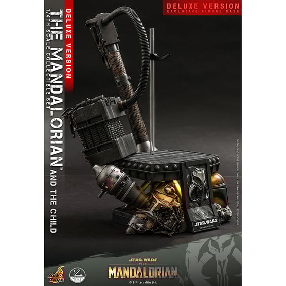 Колекційна фігура Hot Toys: Quarter Scale: Star Wars: The Mandalorian: The Mandalorian & Grogu (Set), (607041) 12