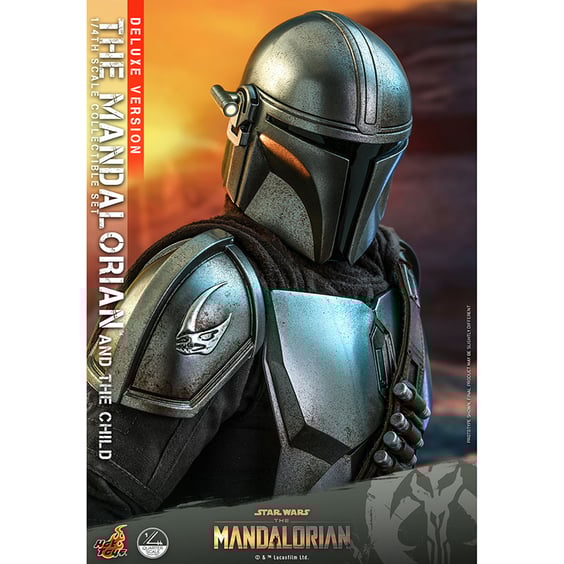 Колекційна фігура Hot Toys: Quarter Scale: Star Wars: The Mandalorian: The Mandalorian & Grogu (Set), (607041) 9