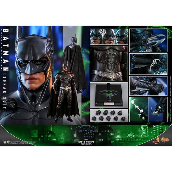 Колекційна фігура Hot Toys: Movie Masterpiece: DC: Batman: Forever: Sonar Suit, (607362) 11