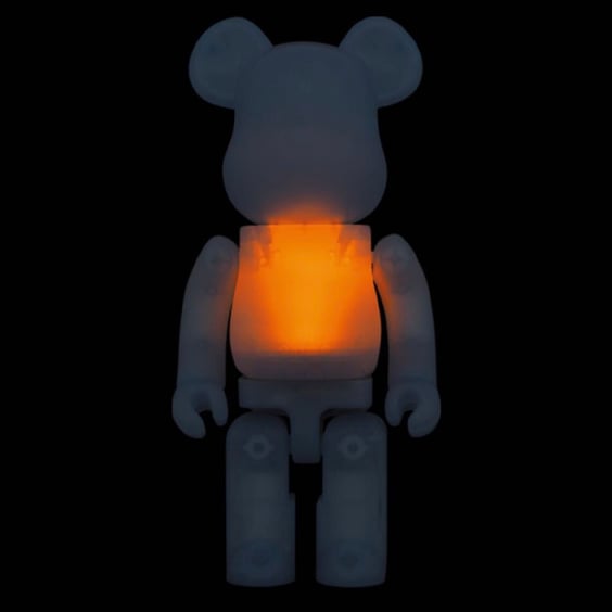 *Original* Be@rbrick: 2G: Candle (400%) (Pale Blue), (607481) 3