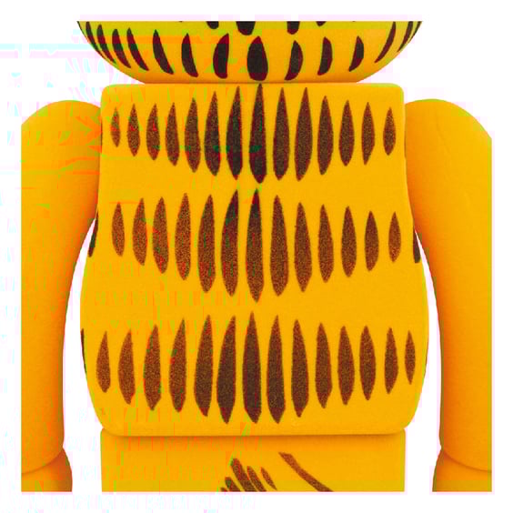 *Original* Be@rbrick: Garfield: Garfield (Flocky) (Set) (100% & 400%), (607924) 2