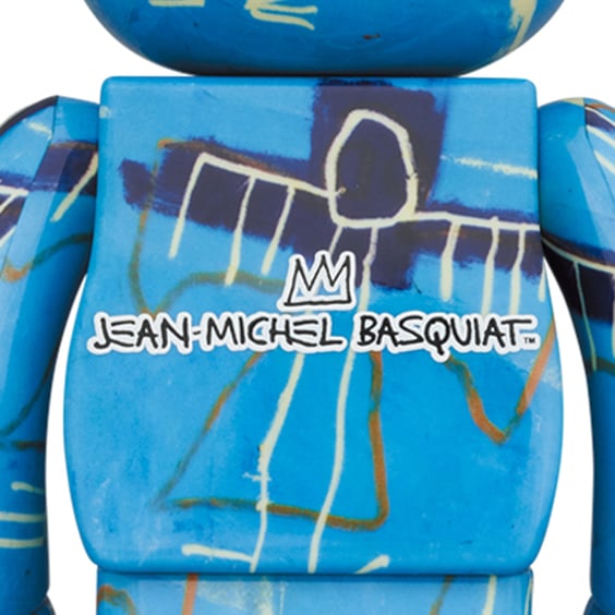 *Original* Be@rbrick: Jean-Michel Basquiat: #9 (Set) (100% & 400%), (608426) 4