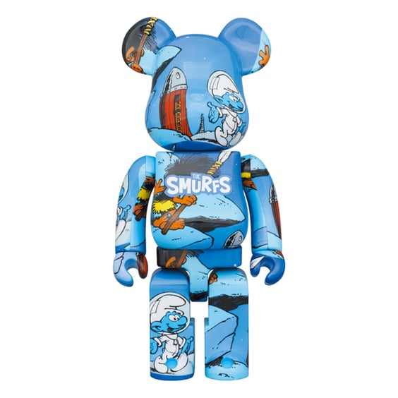 *Original* Be@rbrick: The Smurfs: The Astrosmurf (Set) (100% & 400%), (608938) 3