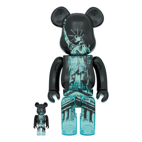 *Original* Be@rbrick: Statue of Liberty (Set) (100% & 400%), (609270)