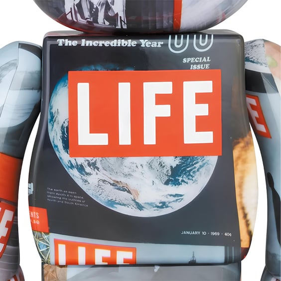 *Original* Be@rbrick: Life Magazine (Set) (100% & 400%), (609997) 2