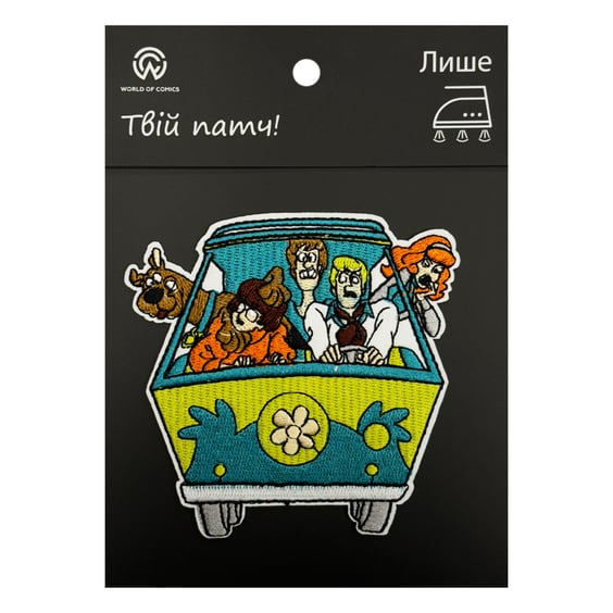 Патч Scooby-Doo: The Mystery Machine, (6104)
