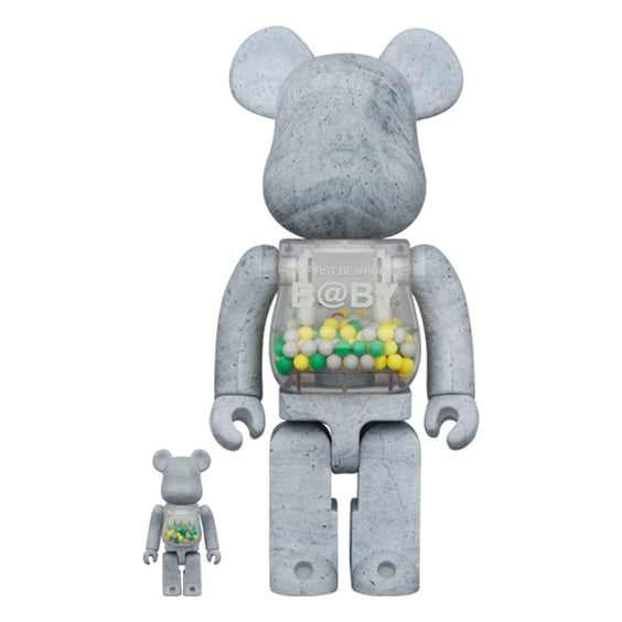 *Original* Be@rbrick: My First Baby (Concrete) (Set) (100% & 400%), (610498)