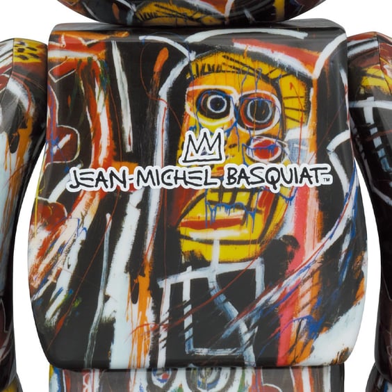*Original* Be@rbrick: Jean-Michel Basquiat: #11 (Set) (100% & 400%), (612249) 2