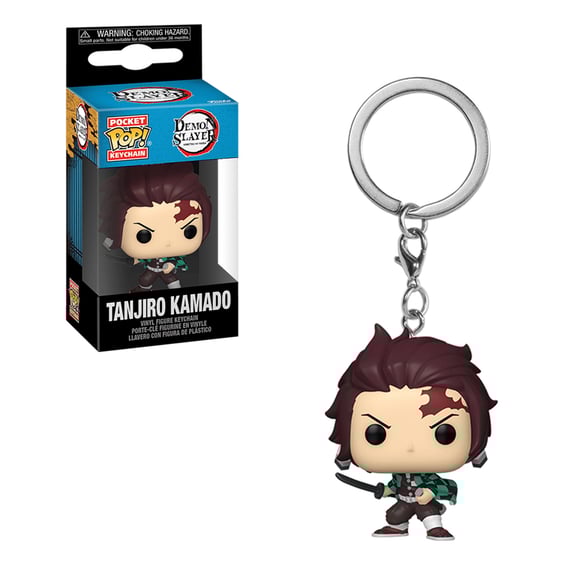 Брелок Funko Pocket POP!: Keychain: Demon Slayer: Tanjiro Kamado, (61374)