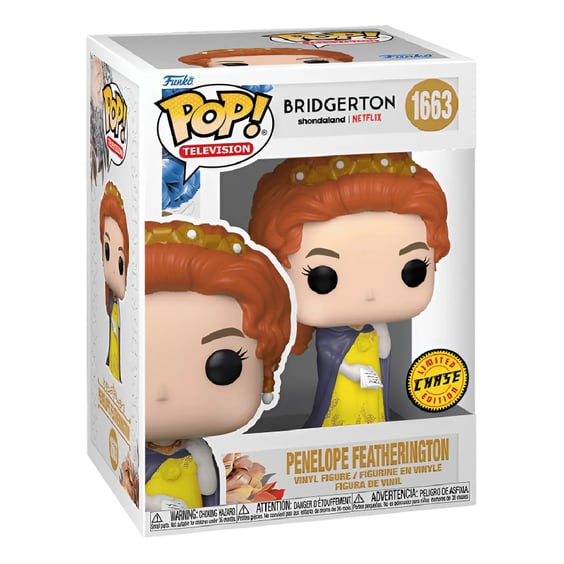 Фигурка Funko POP!: Television: Bridgerton: Penelope Featherington (Chase Limited Edition), (613958) 3