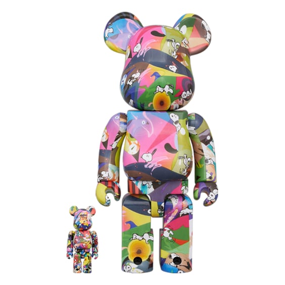 *Original* Be@rbrick: Tomokazu Matsuyama & Peanuts (Set) (100% & 400%), (618586)