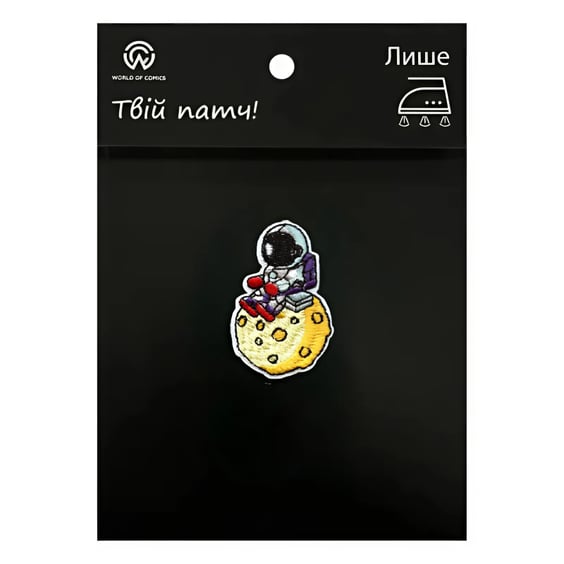 Патч Astronaut Sitting On The Moon, (6201)