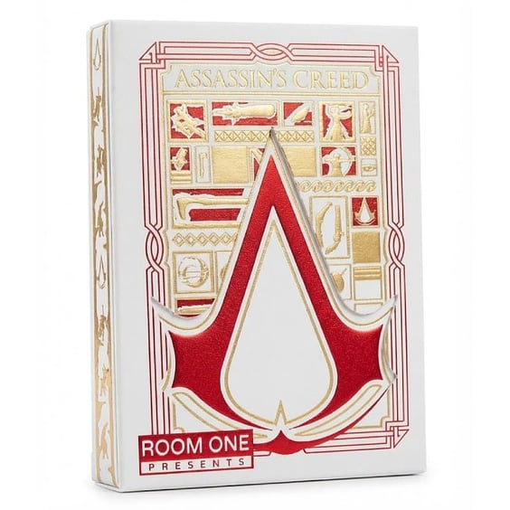 Игральные карты Room One Cards: Assassin's Creed: Legacy Series: Hidden Blade Edition: White (Ver. 1), (620104) 2