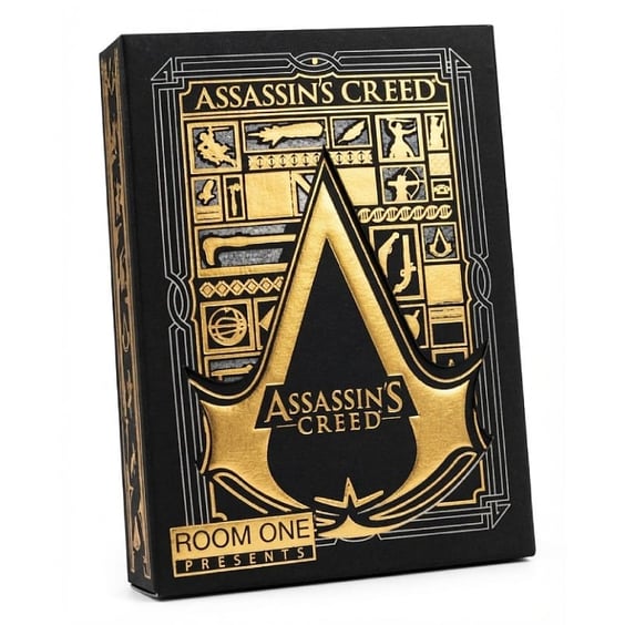 Игральные карты Room One Cards: Assassin's Creed: Legacy Series: Hidden Blade Edition: Black (Ver. 1), (620111) 2