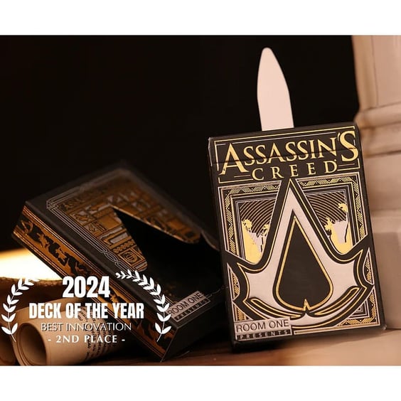 Игральные карты Room One Cards: Assassin's Creed: Legacy Series: Hidden Blade Edition: Black (Ver. 1), (620111) 3