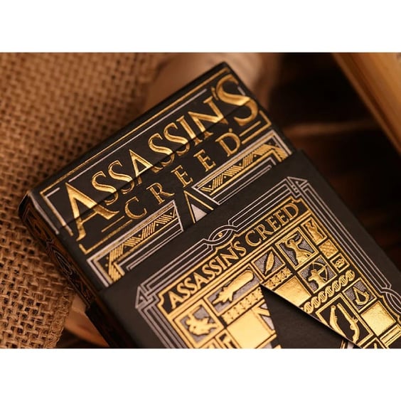 Игральные карты Room One Cards: Assassin's Creed: Legacy Series: Hidden Blade Edition: Black (Ver. 1), (620111) 4