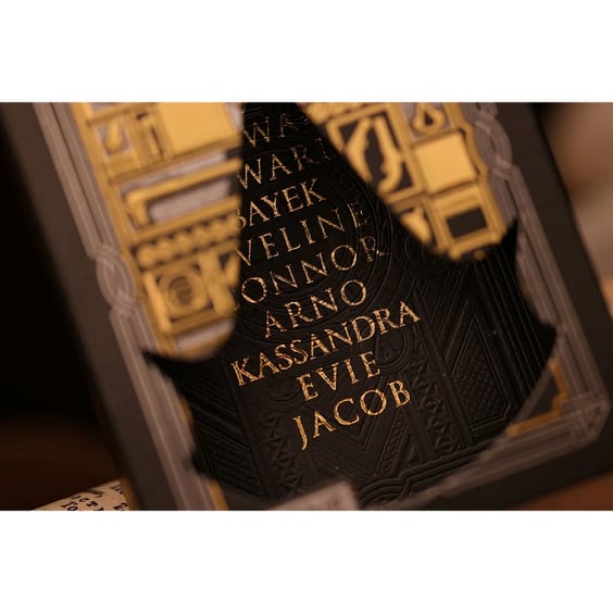 Игральные карты Room One Cards: Assassin's Creed: Legacy Series: Hidden Blade Edition: Black (Ver. 1), (620111) 5