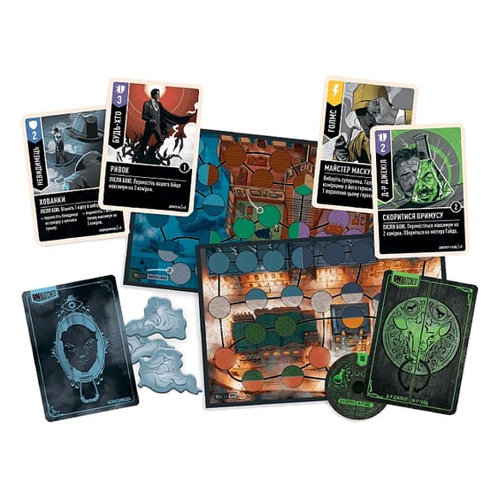 Настольная игра Geekach: Unmatched: Місто туманів, (620189) 4