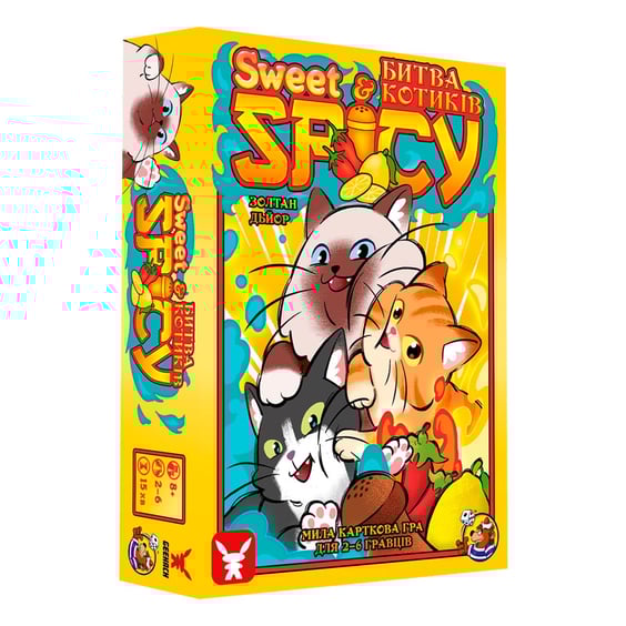 Настільна гра Geekach: Sweet & Spicy: Битва котиків, (620554)