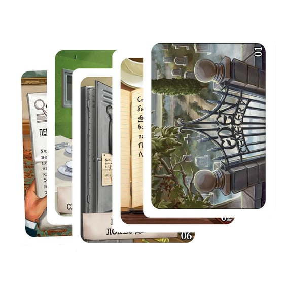 Настольная игра Geekach: Шерлок: Серед могил, (620936) 3