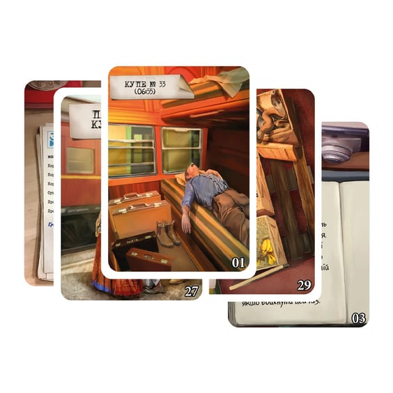 Настільна гра Geekach: Шерлок: Убивство в поїзді, (621032) 3