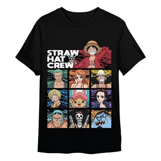 Футболка Toei Animation: One Piece: Straw Hat Crew: «‎Straw Hat Crew» (L), (621403)