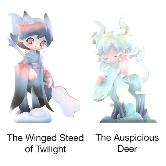 Фигурка Pop Mart: Azura: Ethereal Realm: Mythical Beasts Series (Blind Box: 1 з 13) (Secret Edition), (62146) 5