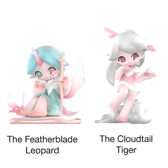 Фигурка Pop Mart: Azura: Ethereal Realm: Mythical Beasts Series (Blind Box: 1 з 13) (Secret Edition), (62146) 9