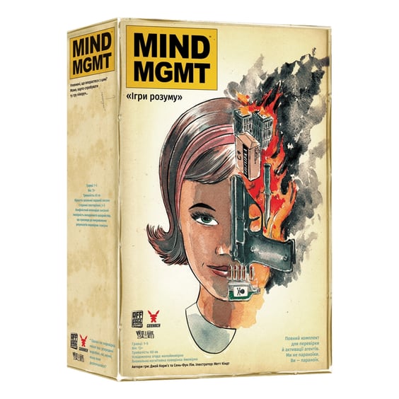 Настольная игра Geekach: MIND MGMT: Ігри розуму, (621728)