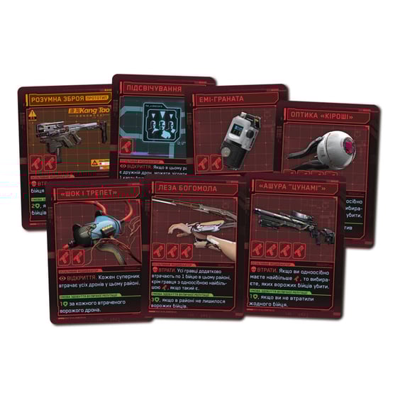 Настольная игра Geekach: Cyberpunk 2077: Банди Найт-Сіті, (621841) 7