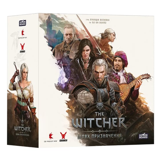Настольная игра Geekach: The Witcher: Шлях призначення (Deluxe), (622039)