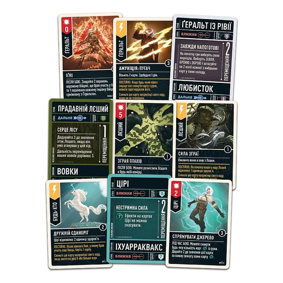 Настольная игра Geekach: Unmatched: The Witcher: Сталь і срібло, (622152) 4