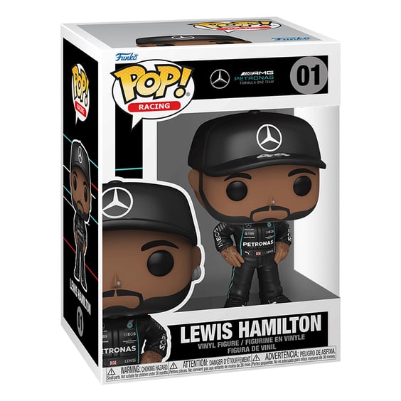 Фігурка Funko POP!: Racing: Formula 1: Mercedes: AMG Petronas: Levis Hamilton, (62220) 3