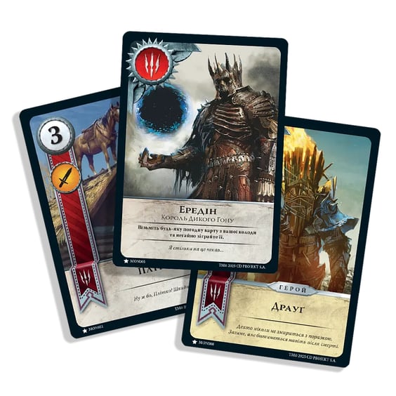 Настольная игра Geekach: The Witcher 3: Wild Hunt: Гвинт: Легендарна карткова гра, (622374) 4