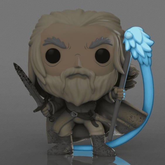 Фігурка Funko POP!: Movies: The Lord Of The Rings: Gandalf The White (Special Edition) (Glows in the Dark), (62339) 3