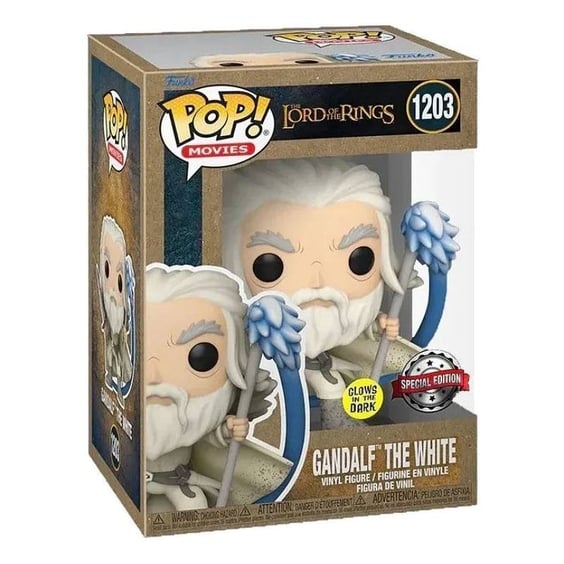 Фігурка Funko POP!: Movies: The Lord Of The Rings: Gandalf The White (Special Edition) (Glows in the Dark), (62339) 4