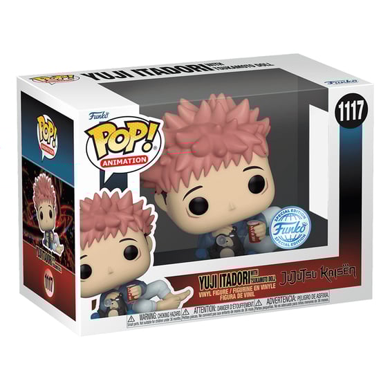 Фигурка Funko POP!: Animation: Jujutsu Kaise: Yuji Itadori w/ Tsukamoto Doll (Special Edition), (62348) 3