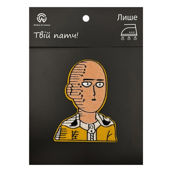 Патч One-Punch Man: Saitama (Blank Face), (6241)