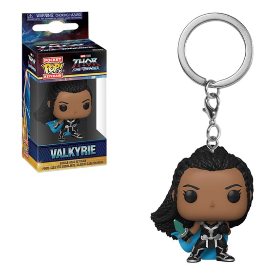 Брелок Funko Pocket POP!: Keychain: Marvel: Thor: Love and Thunder: Valkyrie, (62418)