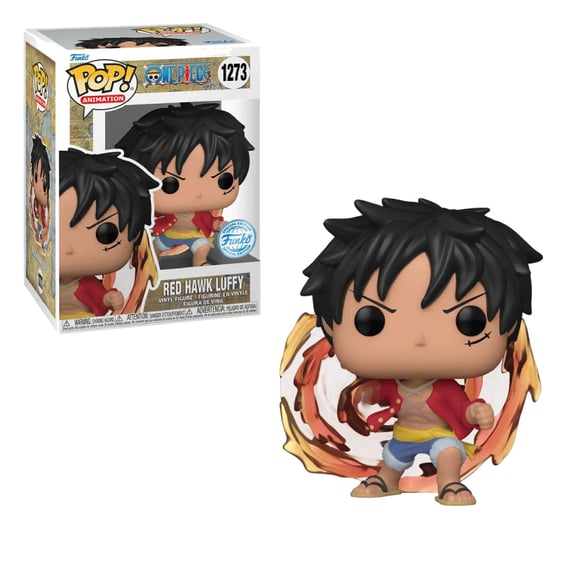 Фигурка Funko POP!: Animation: One Piece: Monkey D. Luffy (Red Hawk) (Special Edition), (62701)