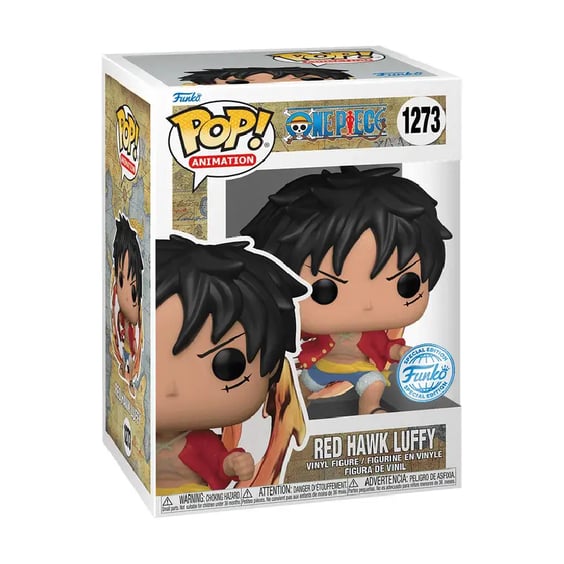 Фигурка Funko POP!: Animation: One Piece: Monkey D. Luffy (Red Hawk) (Special Edition), (62701) 3